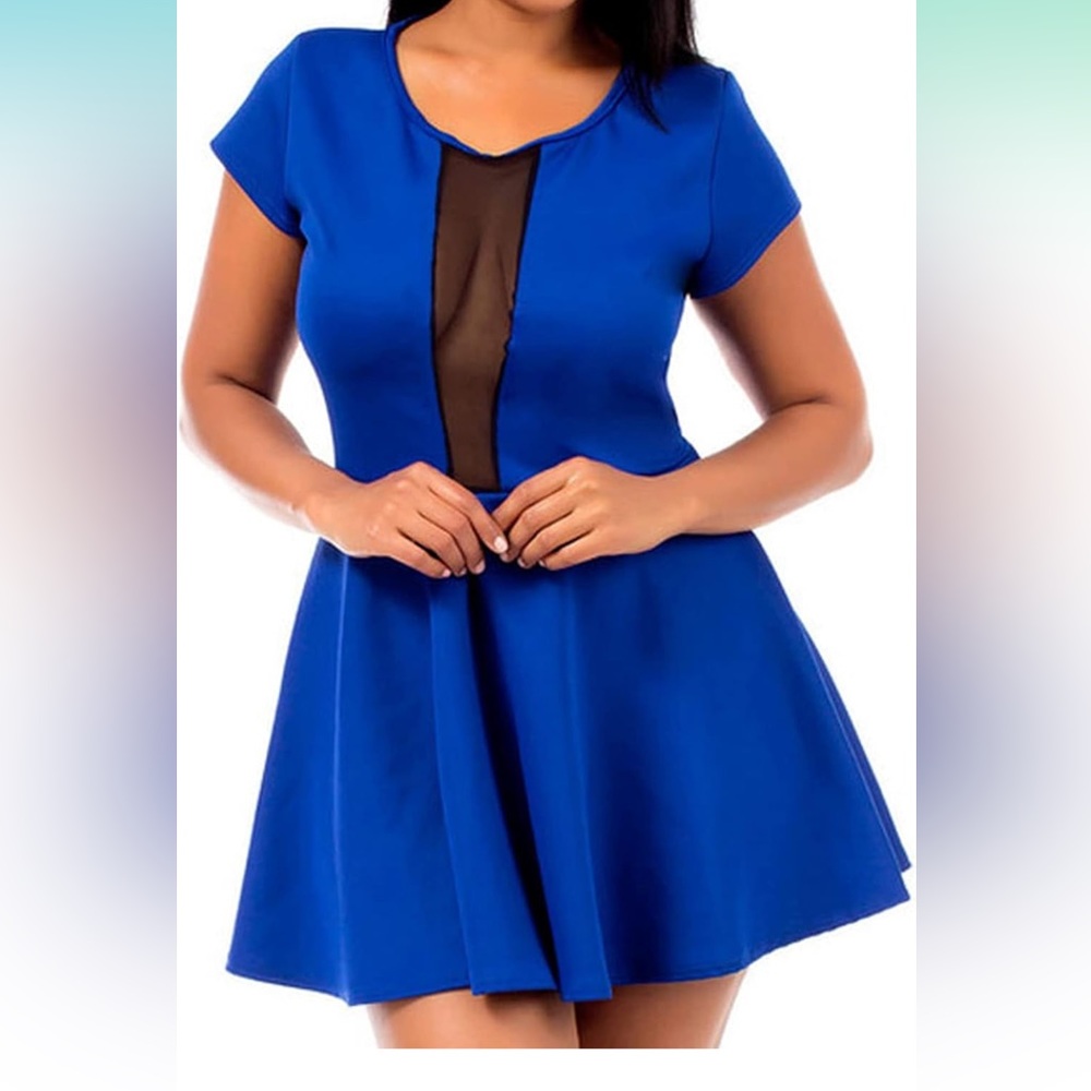 Peek A Boo front dress